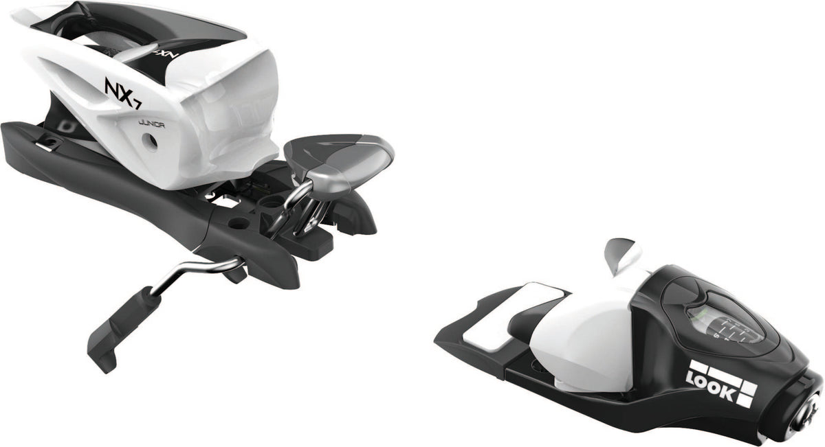 Look NX Jr 7 Ski Bindings - Big Boys' 2018 Black/White