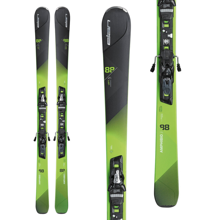 Elan Amphibio 88 XTI Skis + ELX 12 Fusion Bindings 2017