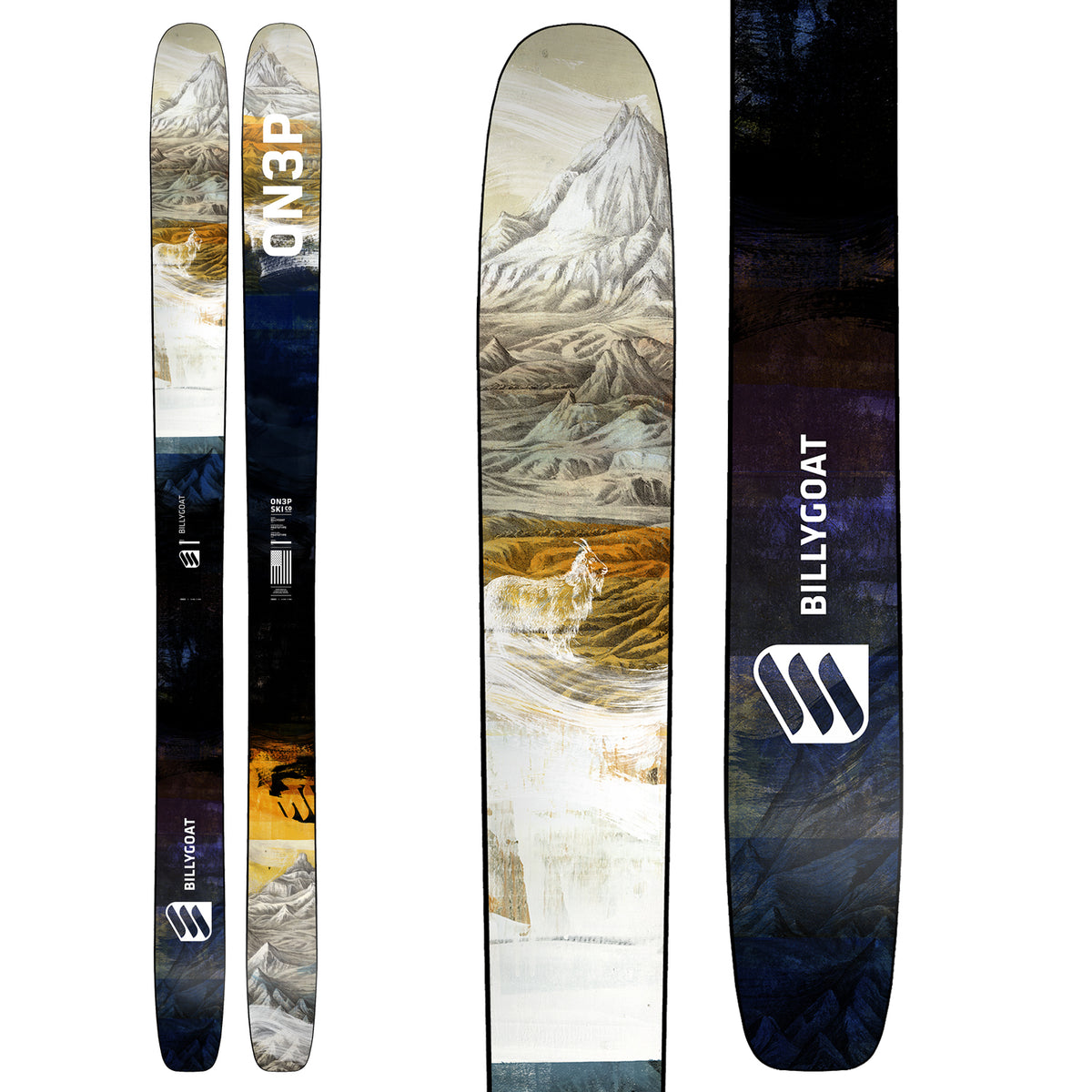 ON3P Billy Goat Skis 2017