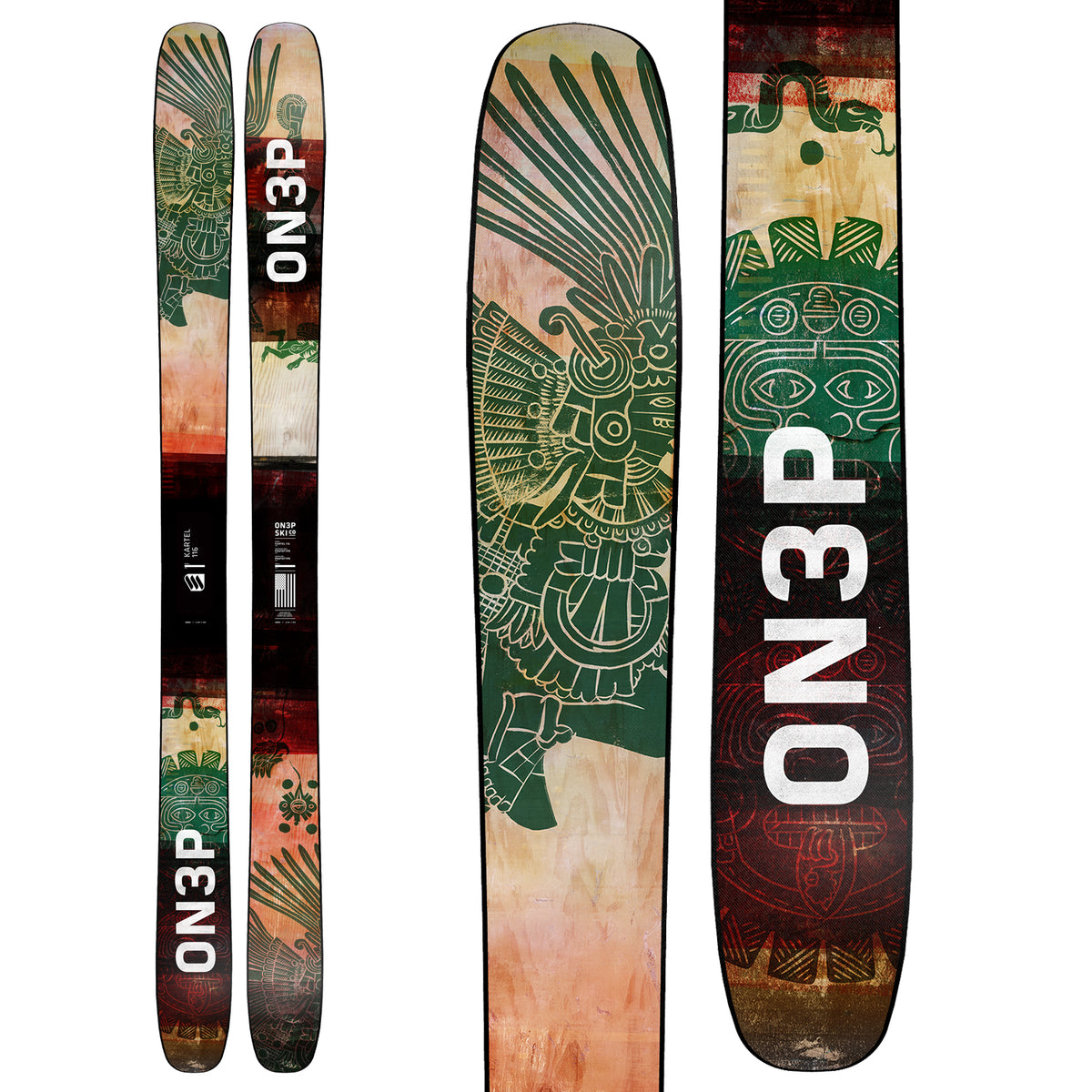 ON3P Kartel 116 Skis 2017