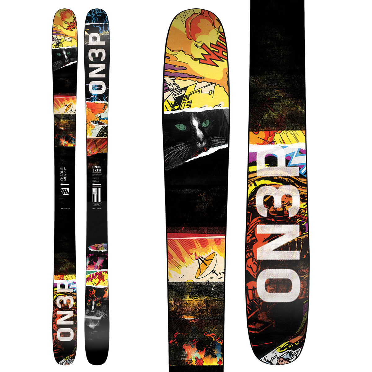 ON3P Charlie Murphy Skis - Boys' 2017