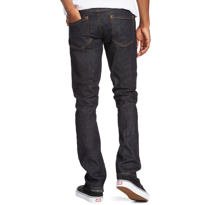 RVCA Stay RVCA Denim Pants Deep Indigo Back View