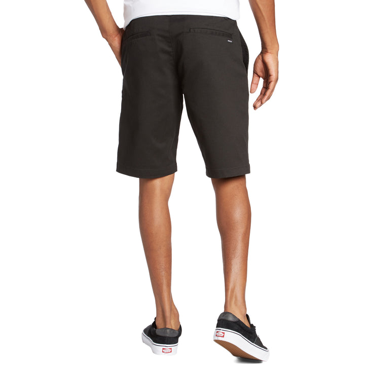 RVCA The Week-End Stretch Shorts Black Back View