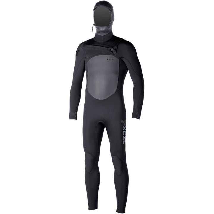 XCEL 5/4 Infiniti TDC X2 Hooded Wetsuit Black