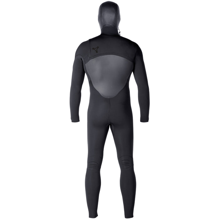XCEL 5/4 Infiniti TDC X2 Hooded Wetsuit Black Back View