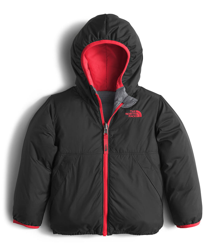 The North Face Reversible Moondoggy Jacket - Little Boys' TNF Medium Grey Heather Inside View