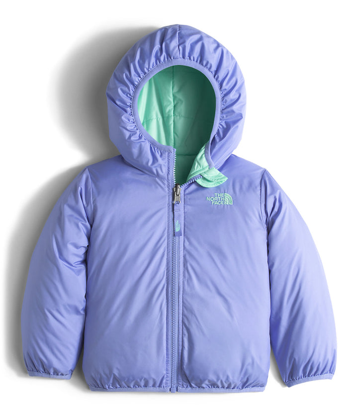 The North Face Reversible Moondoggy Jacket - Little Girls' Ice Green Heather - Past Season Detail 1 View