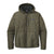 Patagonia Diamond Quilted Bomber Hoodie - Men's Industrial Green Front View