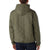 Patagonia Diamond Quilted Bomber Hoodie - Men's Industrial Green Back View