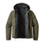 Patagonia Diamond Quilted Bomber Hoodie - Men's Industrial Green Detail 1 View