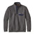 Patagonia Cotton Quilt Snap-T® Pullover Forge Grey Front View