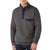 Patagonia Cotton Quilt Snap-T® Pullover Forge Grey Front View