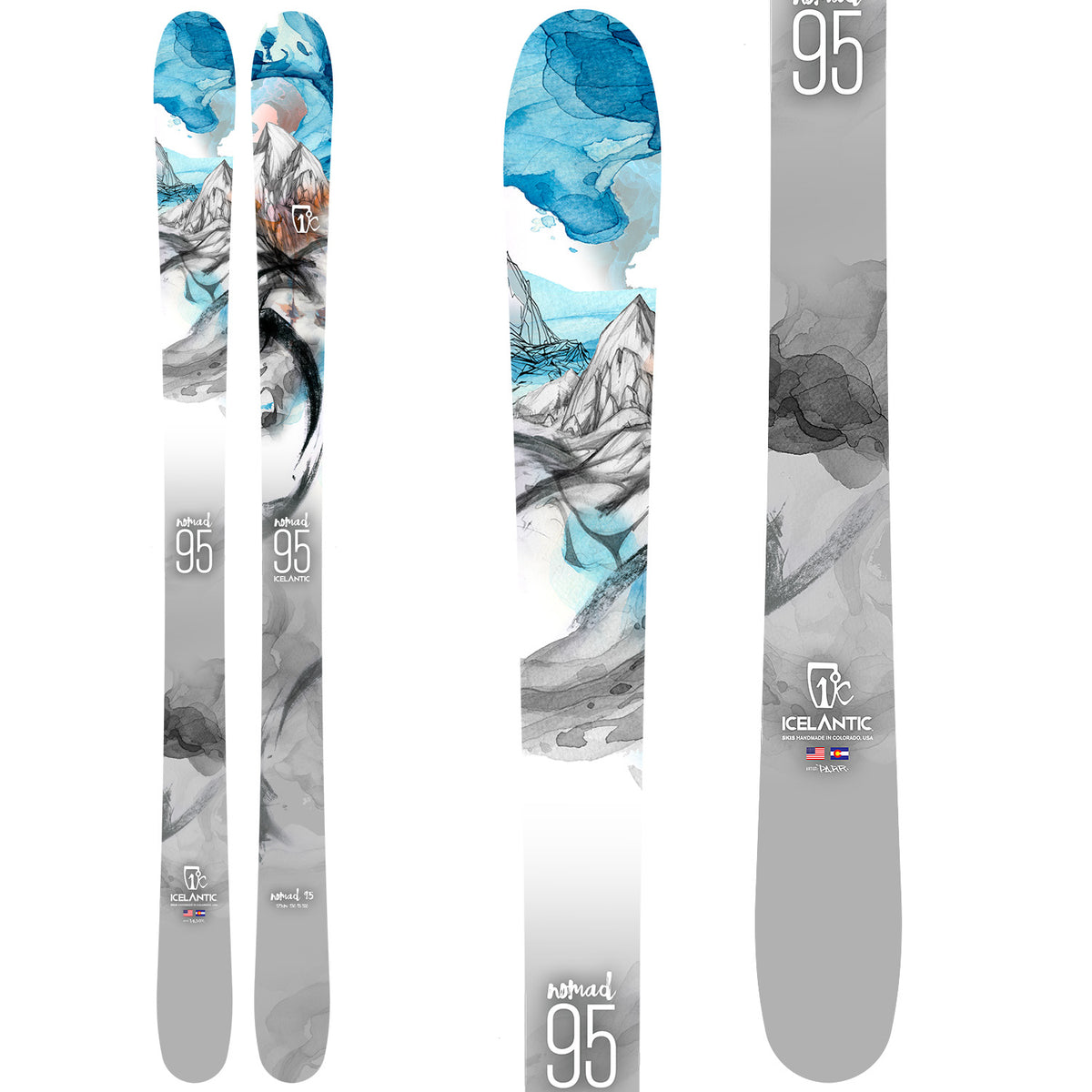 Icelantic Nomad 95 Skis 2017