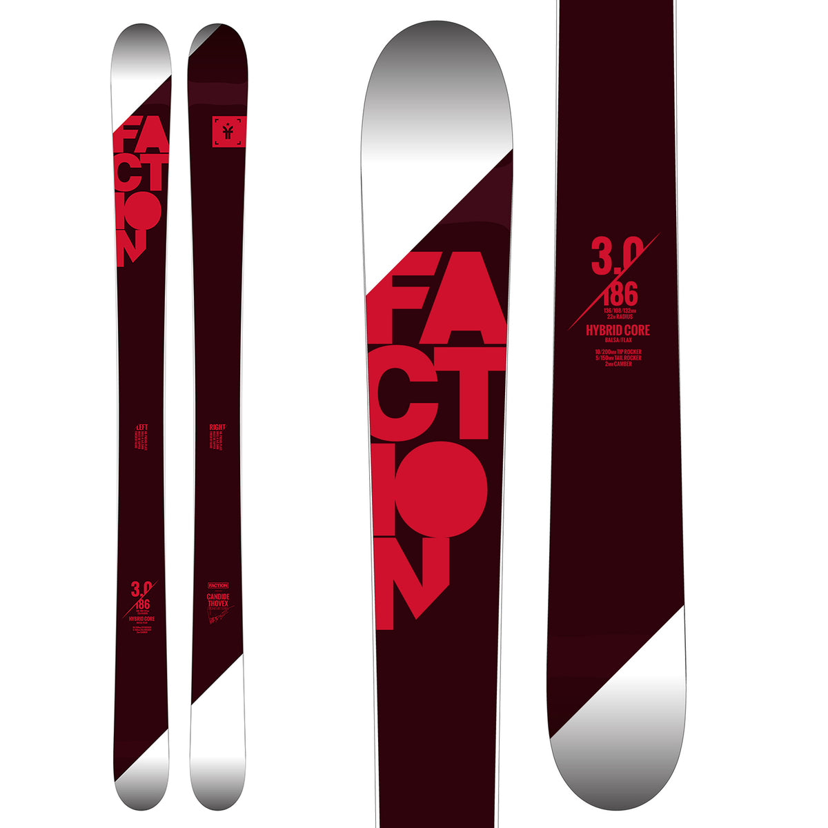 Faction Candide 3.0 Skis 2017