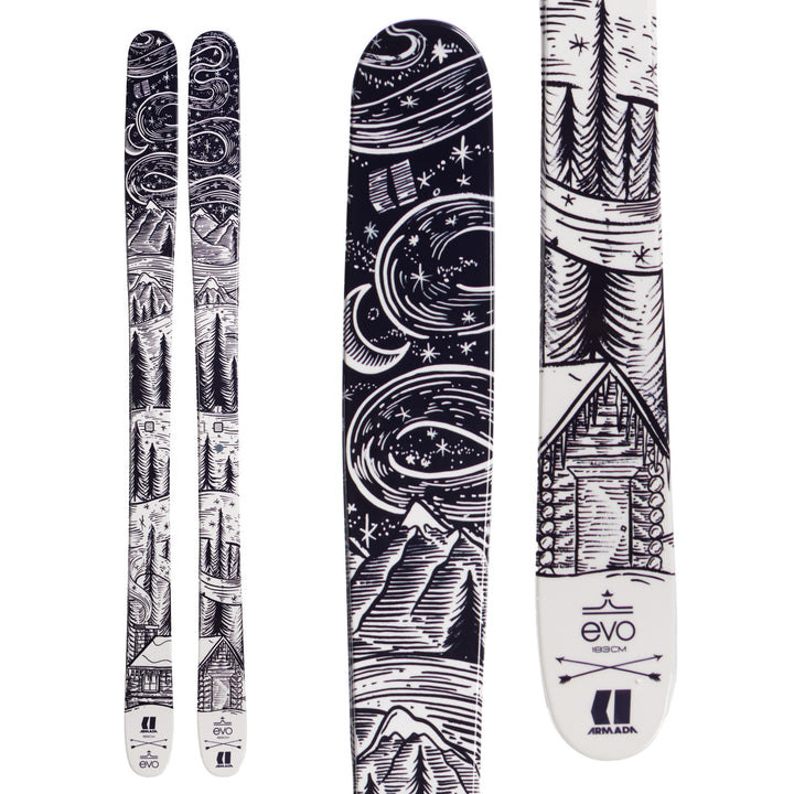 Armada TST evoAIR Skis 2017 Top View