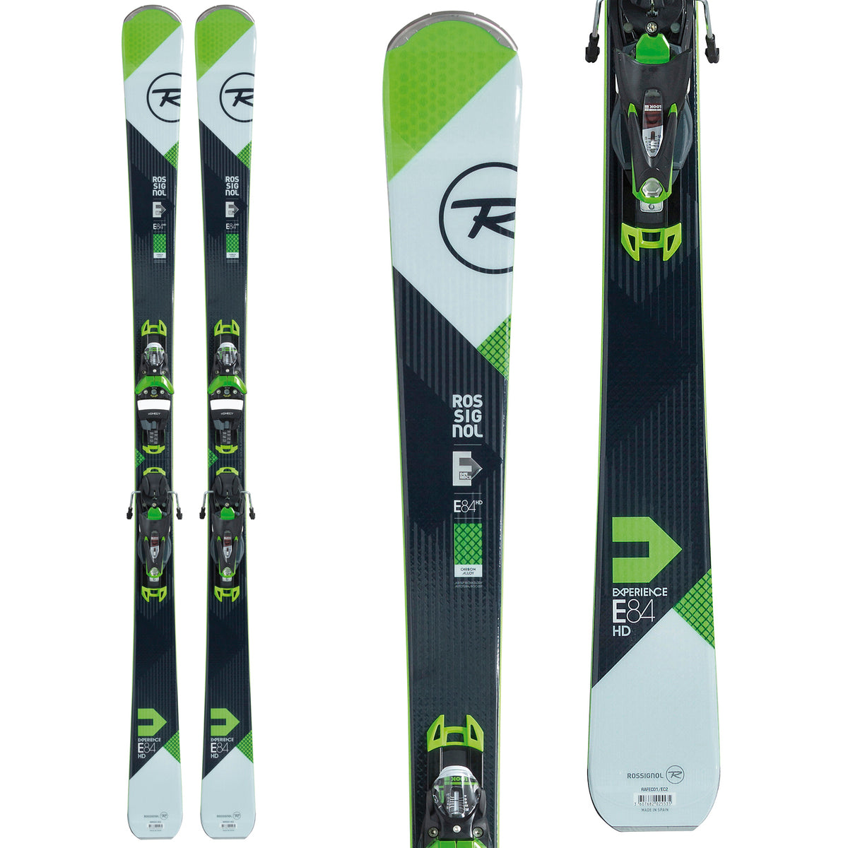Rossignol Experience 84 HD Skis + Look SPX 12 Bindings 2017