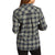 Burton Grace Long-Sleeve Woven Flannel - Women's Eclipse Haze Plaid Back View