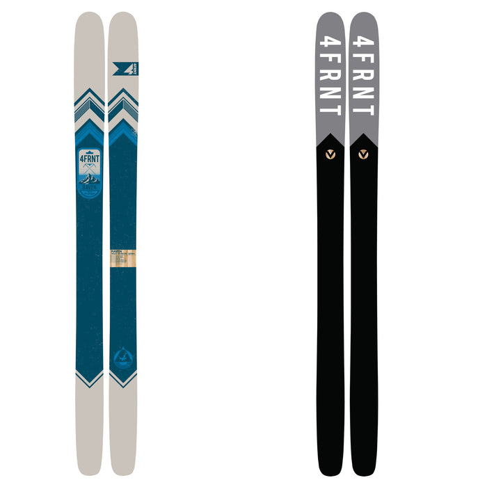 4FRNT Raven Skis 2017 Base View