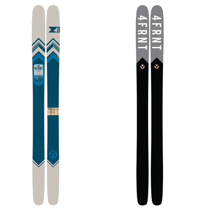 4FRNT Raven Skis 2017 Base View