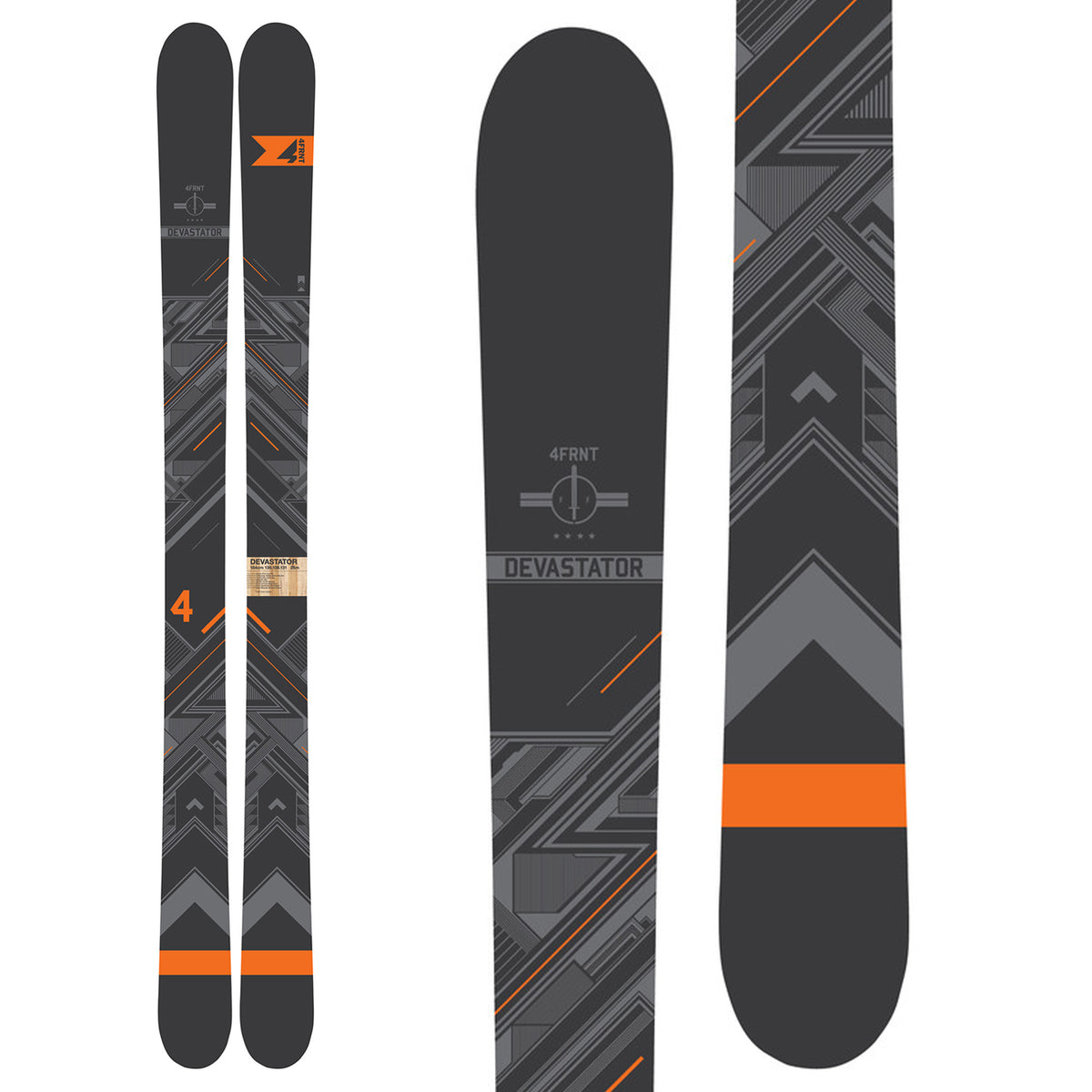 4FRNT Devastator Skis 2017