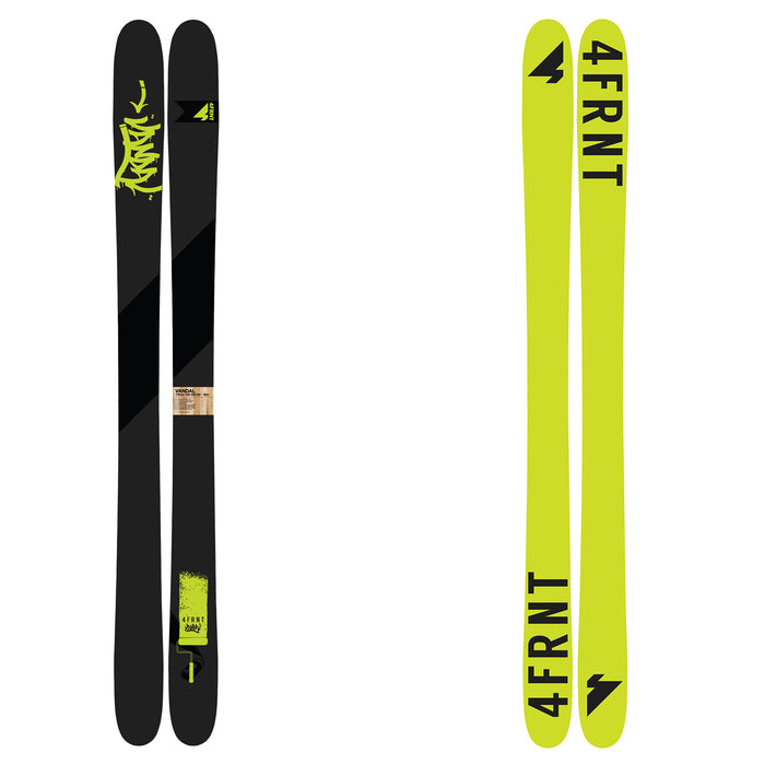 4FRNT Vandal Skis 2017 Base View