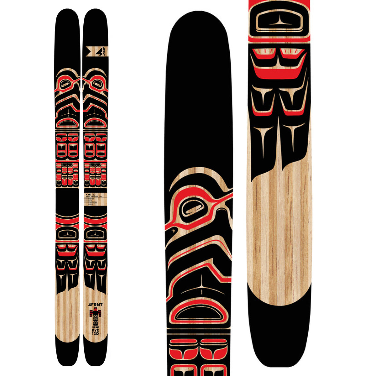 4FRNT Kye 120 Skis 2017