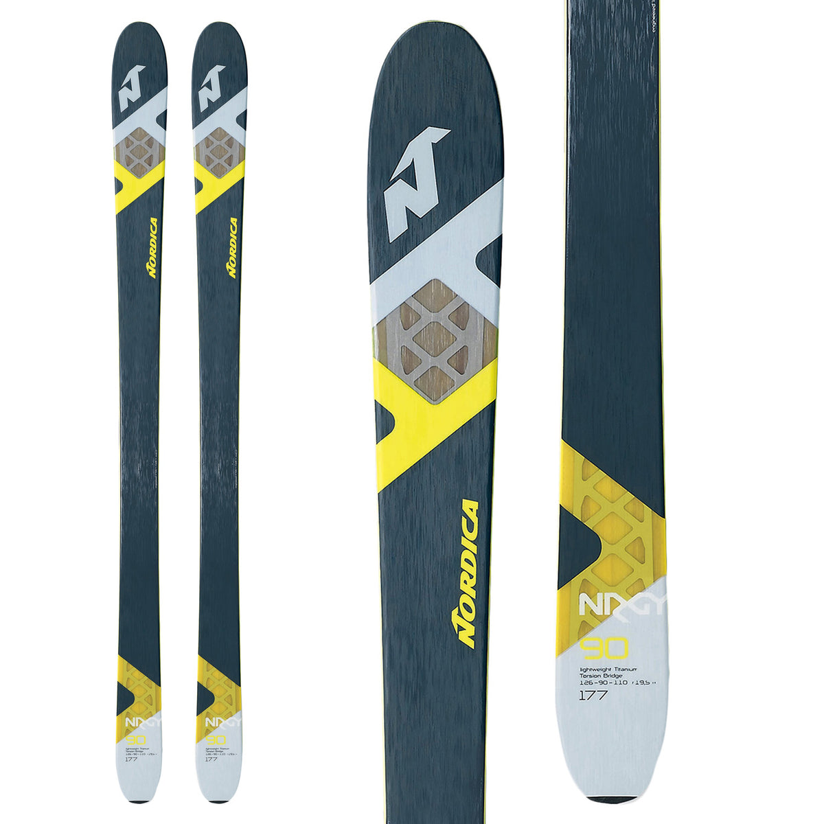 Nordica NRGY 90 Skis 2017