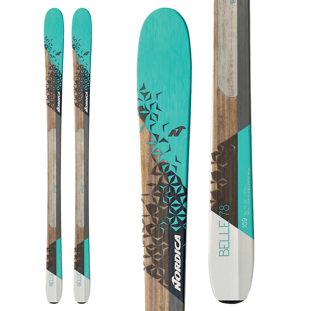 Nordica Belle 78 Skis - Women's 2017