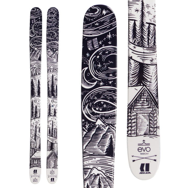 Armada TST evoAIR Skis 2017 Top View