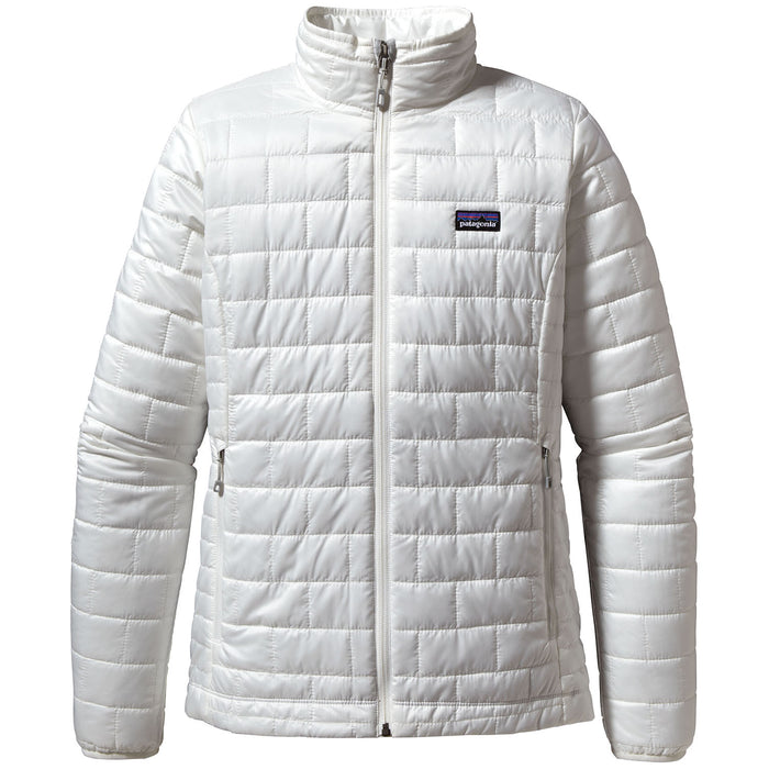 Patagonia Nano Puff Jacket - Women's Birch White Front View