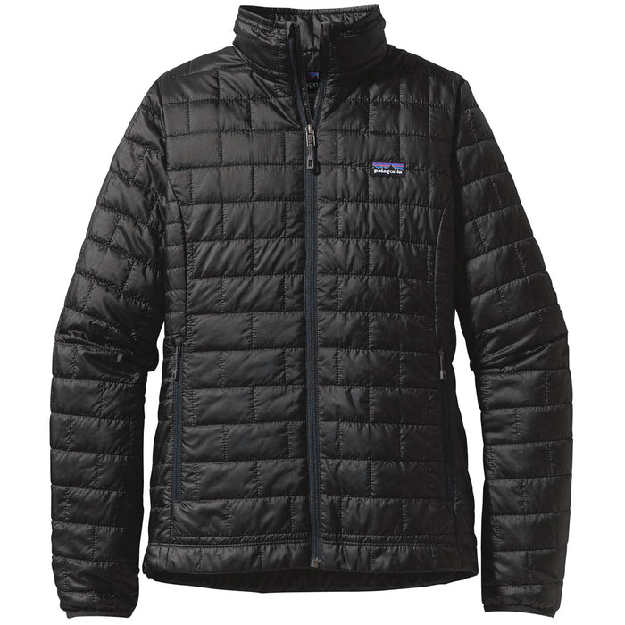 Patagonia Nano Puff Jacket - Women's Black Front View