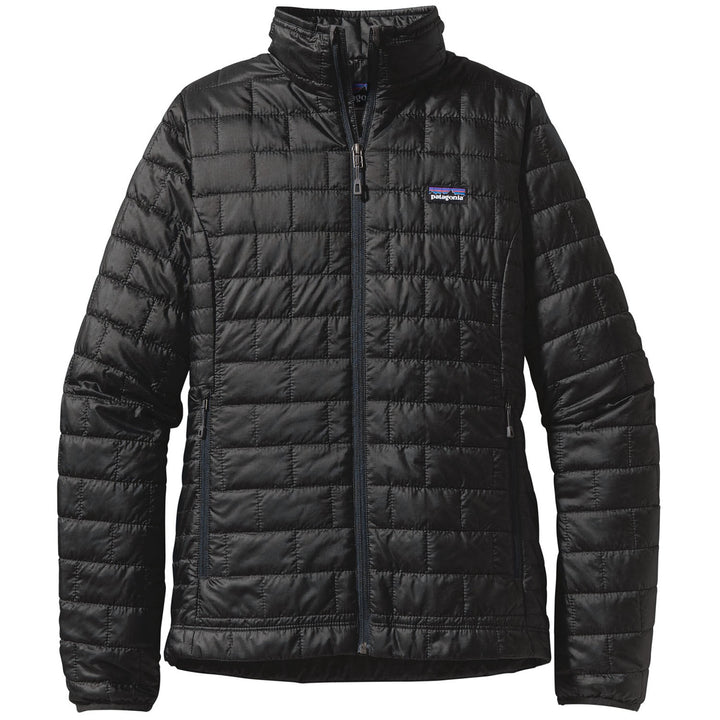 Patagonia Nano Puff Jacket - Women's Black Front View