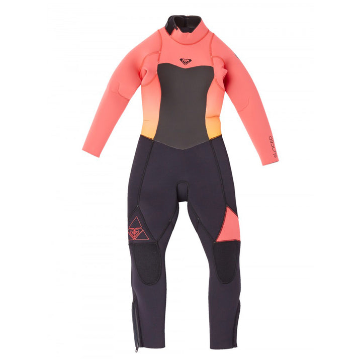 Roxy 4/3 Syncro Teeny Back Zip GBS Wetsuit - Little Girls' Paradise Pink