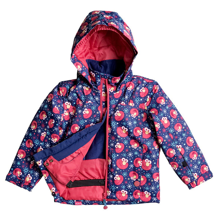 Roxy Mini Jetty Jacket - Little Girls' Elmo Print