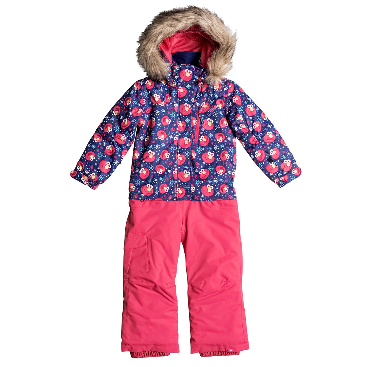 Roxy Paradise Jumpsuit - Little Girls' Elmo Print