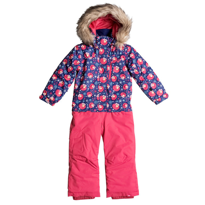 Roxy Paradise Jumpsuit - Little Girls' Elmo Print