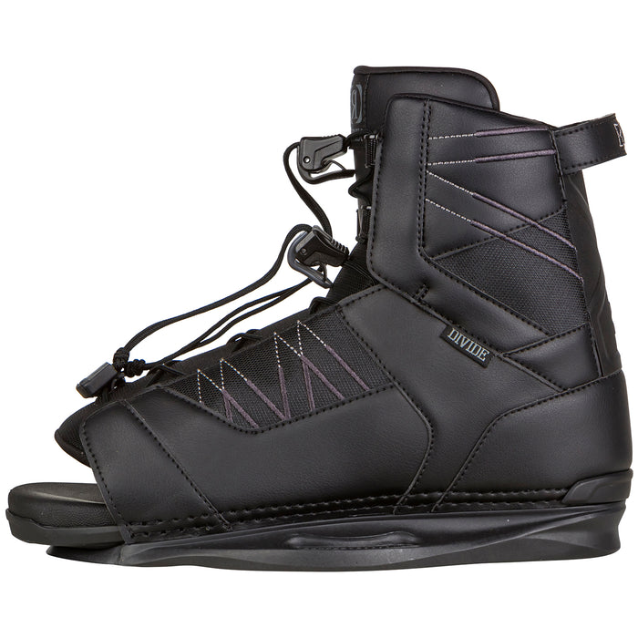 Ronix Divide Wakeboard Bindings 2016 Black/Silver