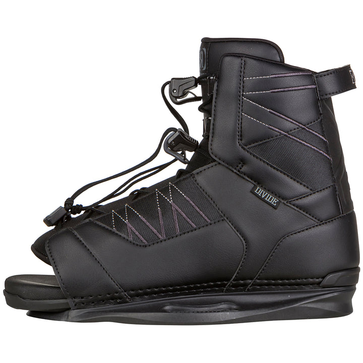 Ronix Divide Wakeboard Bindings 2016 Black/Silver