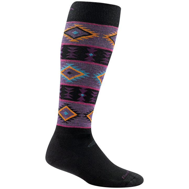 Darn Tough Taos Over-the-Calf Light Socks - Women's Black