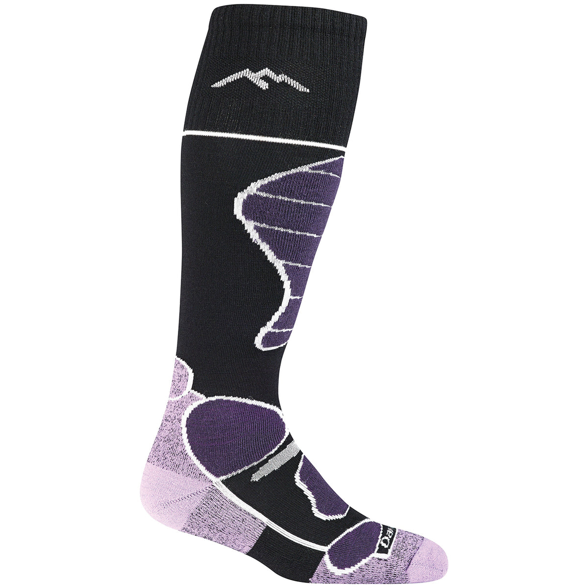 Darn Tough Function 5 Over-the-Calf Padded Cushion Socks Black