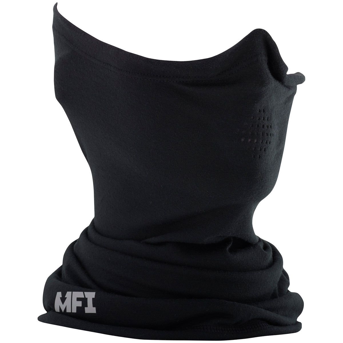 Anon MFI Light-Weight Neck Warmer Black Front View