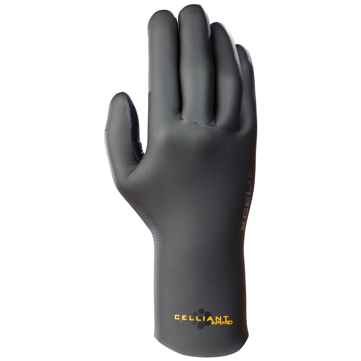 XCEL 4mm Infiniti Comp TDC 5-Finger Wetsuit Gloves Black/Grey