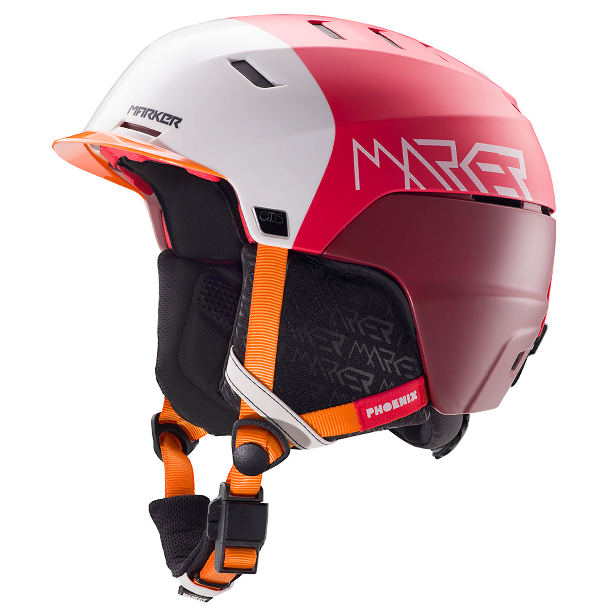 Marker Phoenix OTIS Helmet Orange/Red