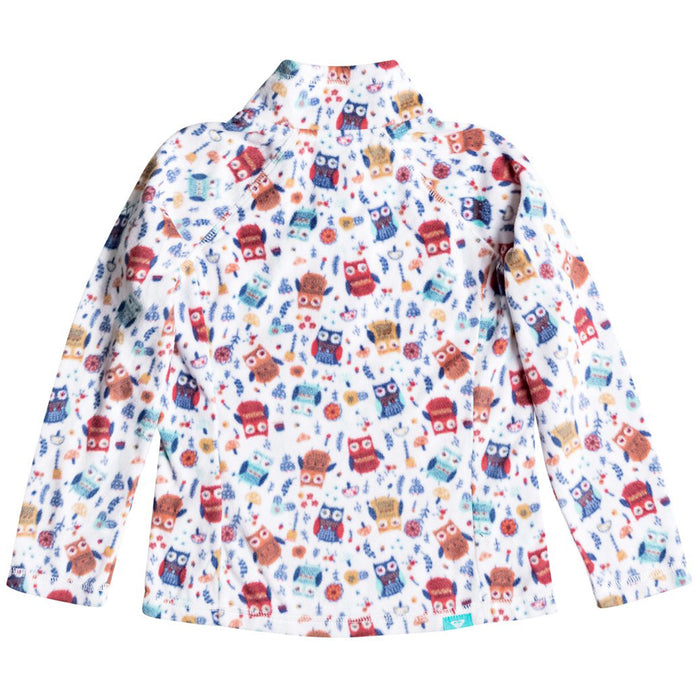 Roxy Cascade Teenie Fleece Jacket - Little Girls' Little Owl Back View