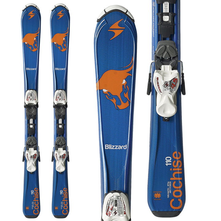 Blizzard Cochise IQ Jr Skis + IQ 7 Bindings - Boys' 2017