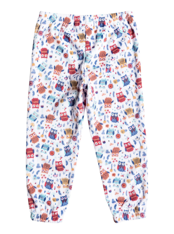 Roxy Cascade Teenie Fleece Pants - Little Girls' Little Owl Back View