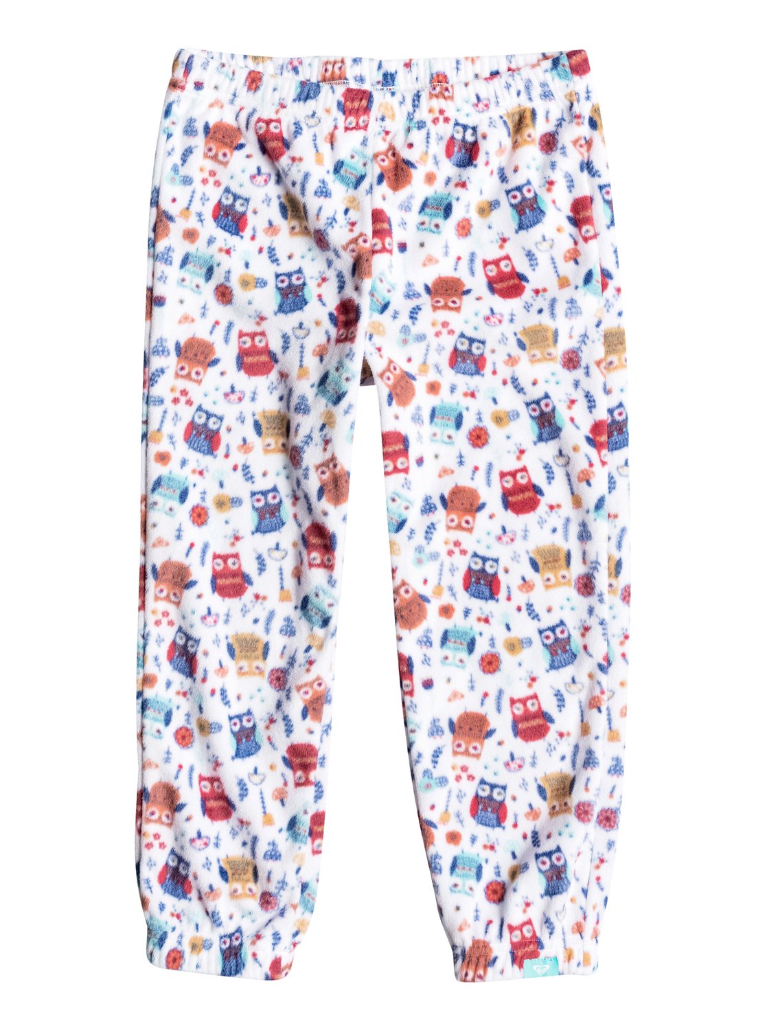 Roxy Cascade Teenie Fleece Pants - Little Girls' Little Owl Front View