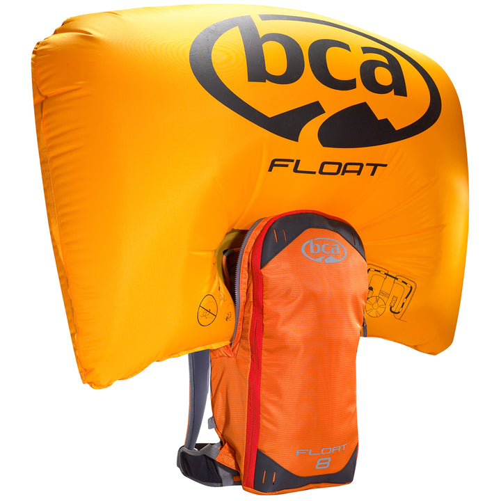 BCA Float 8 Airbag Pack Orange