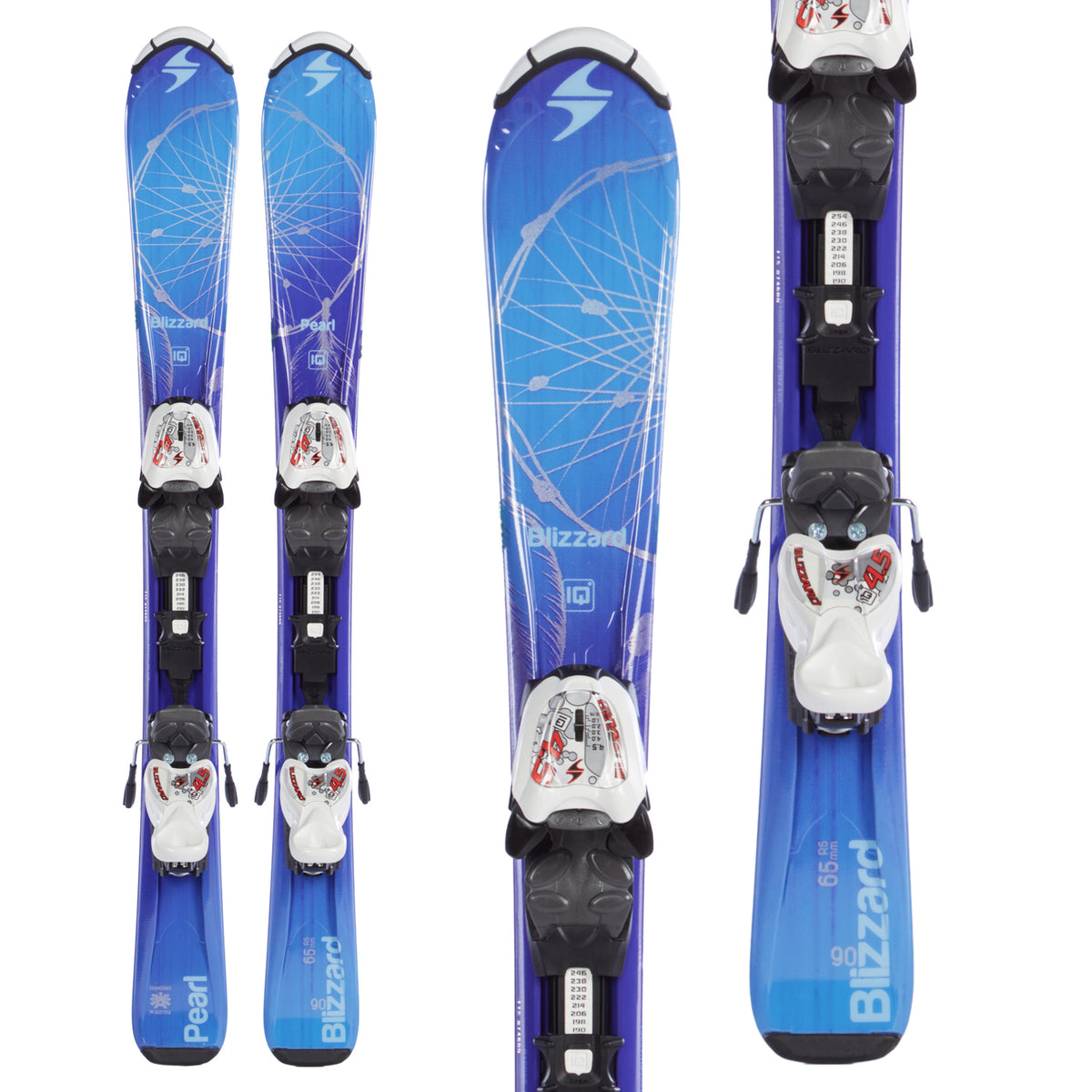 Blizzard Pearl Jr. Skis + IQ 4.5 Jr. Bindings - Girls' 2016