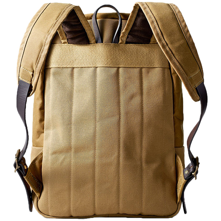 Filson Journeyman Backpack Tan Back View